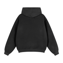 SM Sig. Boxy Hoodie black back