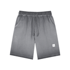 SM Sig. Reverse Dyed Shorts charcoal front