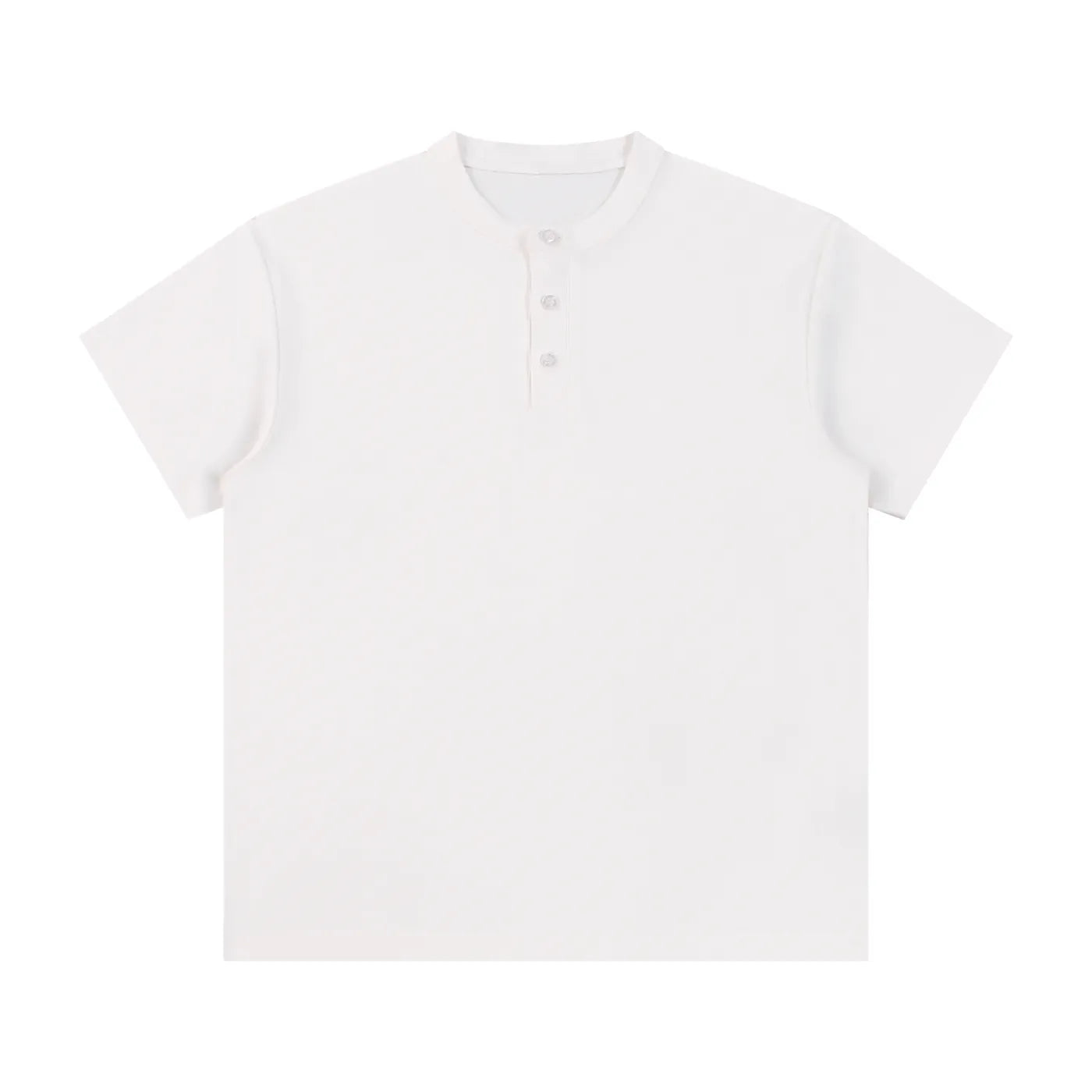 SM Sig. Henley T-shirt white front