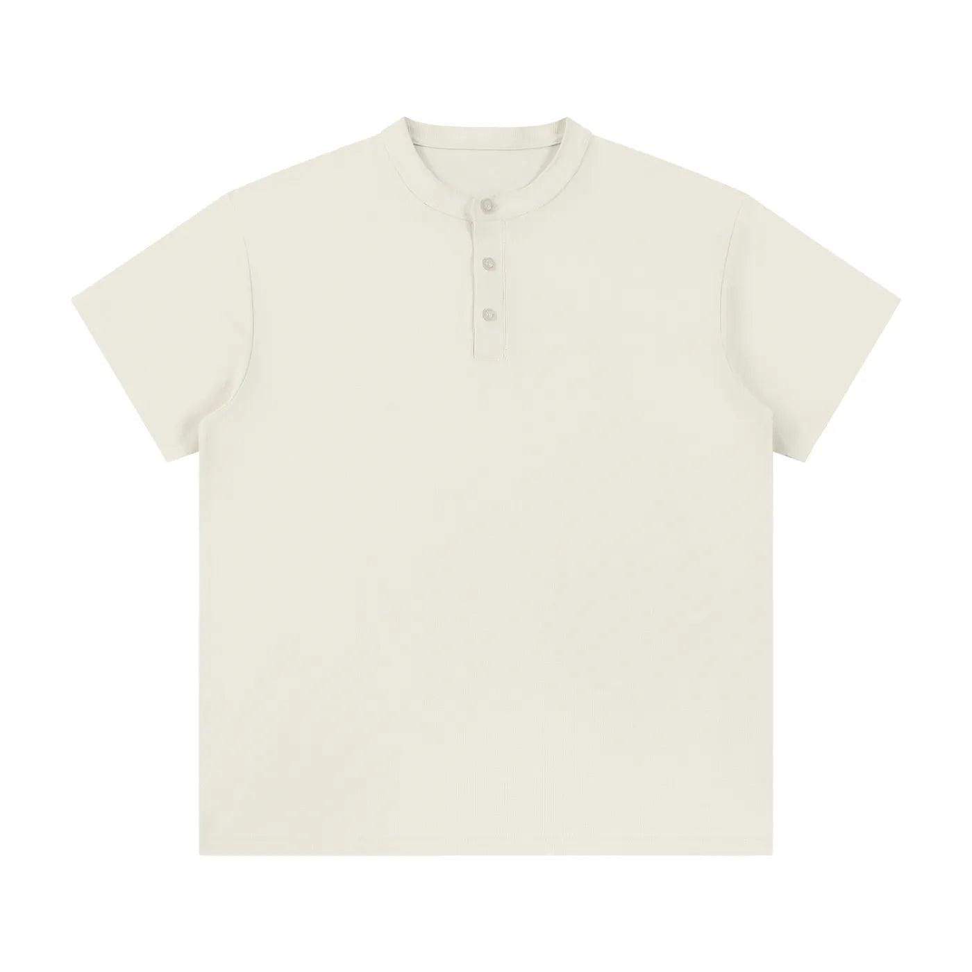 SM Sig. Henley T-shirt oat grey front
