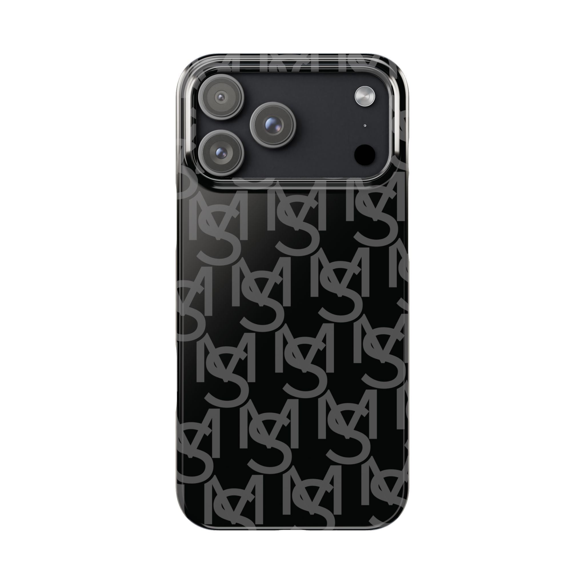 SM Monogram iPhone Case