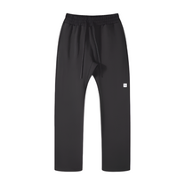 SM Sig. Straight Leg Sweatpants black front