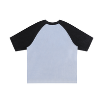 SM Royal Emblem T-shirt powder blue back