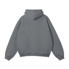SM Sig. Fleece Hoodie grey back