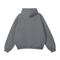 SM Sig. Fleece Hoodie grey back