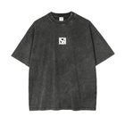 SM Acid Wash T-Shirt dark grey front