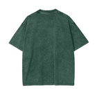 SM Acid Wash T-Shirt dark green back