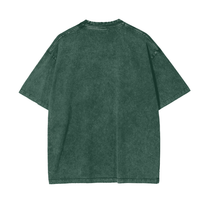 SM Acid Wash T-Shirt dark green back