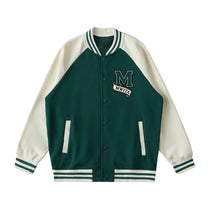 SM Varsity Jacket green front