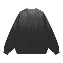 SM Monkey Wash Sweatshirt black back