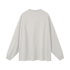 SM Sig. Long Sleeve T-shirt Grey back
