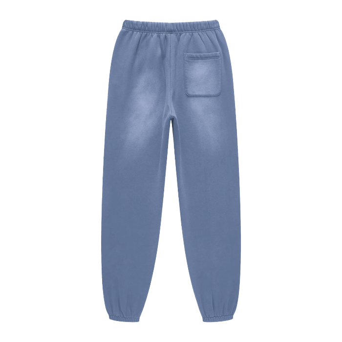SM Sunfade Fleeced Sweatpants denim back