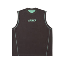 SM Motion Tank Top coffee front