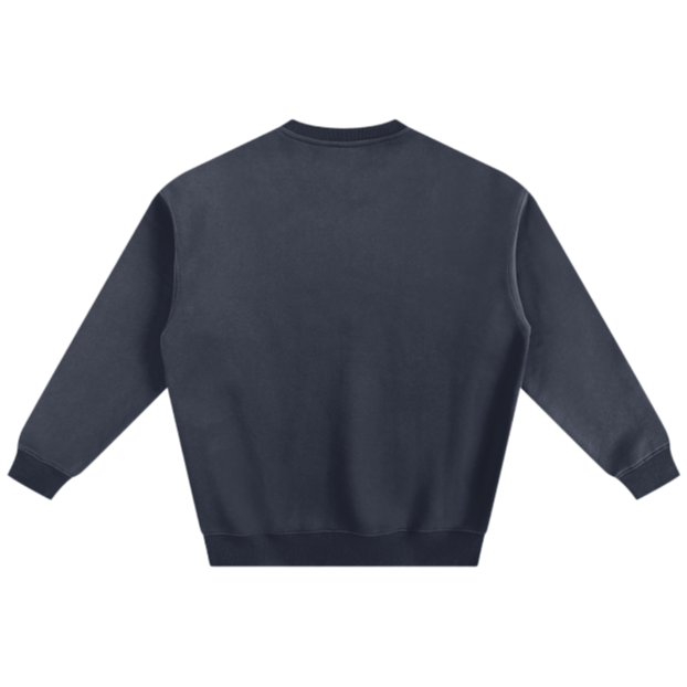 SM Fleece Sweatshirt navy back