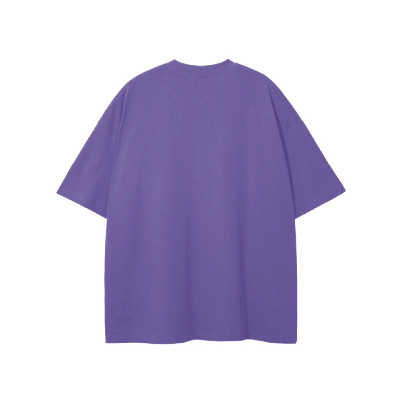 SM Swirl T-shirt back violet