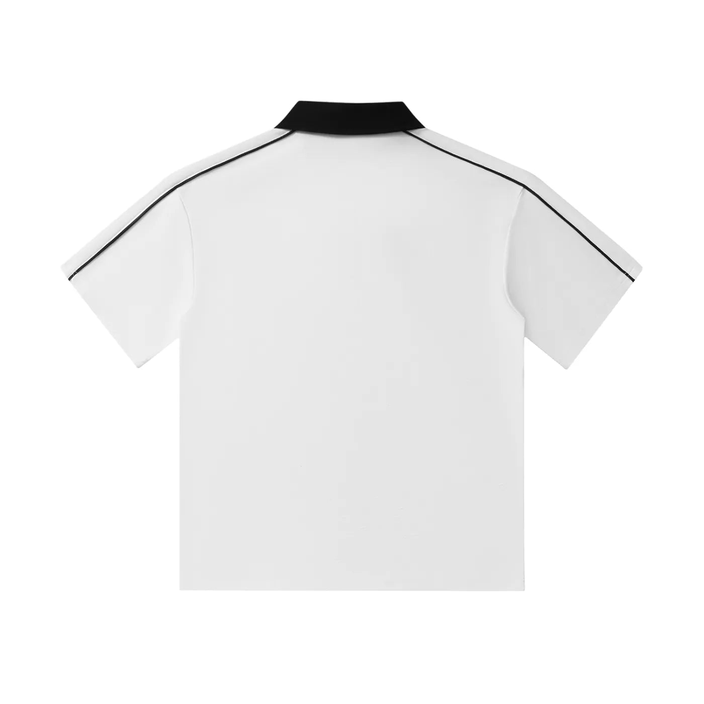 SM Royal Emblem Polo T-shirt white back