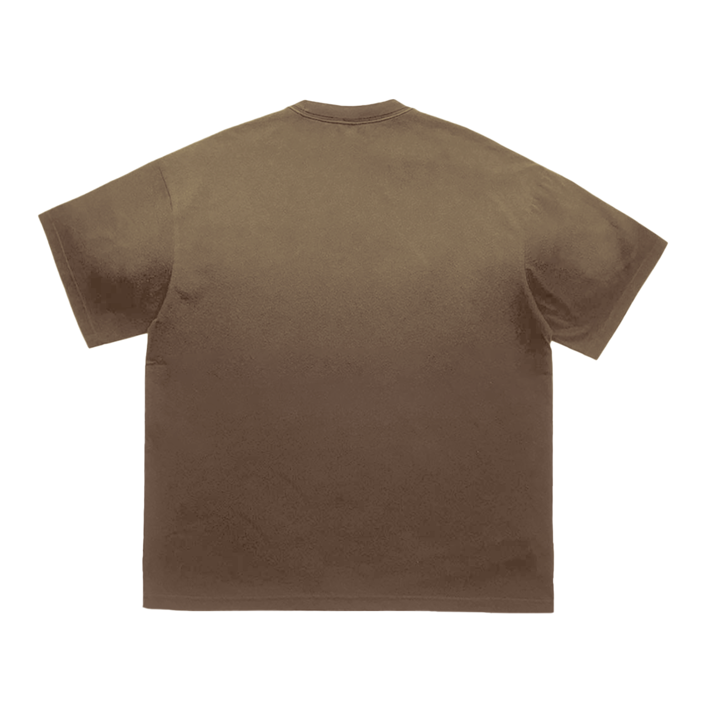 SM Vintage Washed T-Shirt brown back