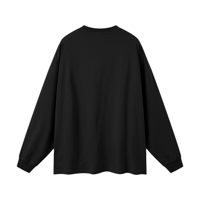 SM Sig. Long Sleeve T-shirt black back