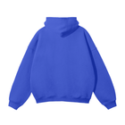 SM Sig. Fleece Hoodie klein blue back