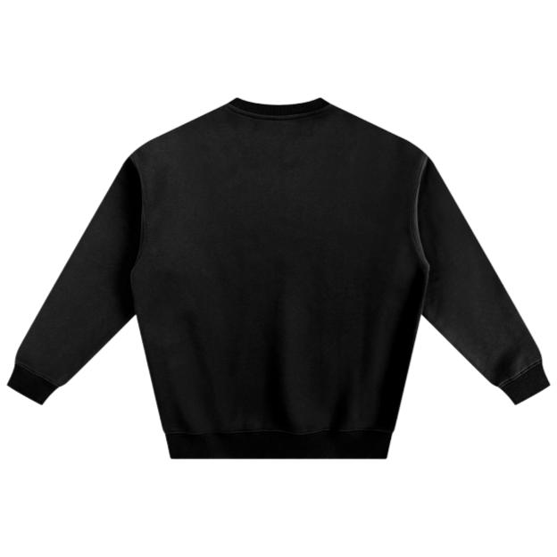 SM Fleece Sweatshirt black back