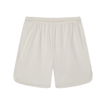 SM Motion Oversized Court Shorts beige back