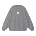 SM Acid Wash Sweatshirt grey front