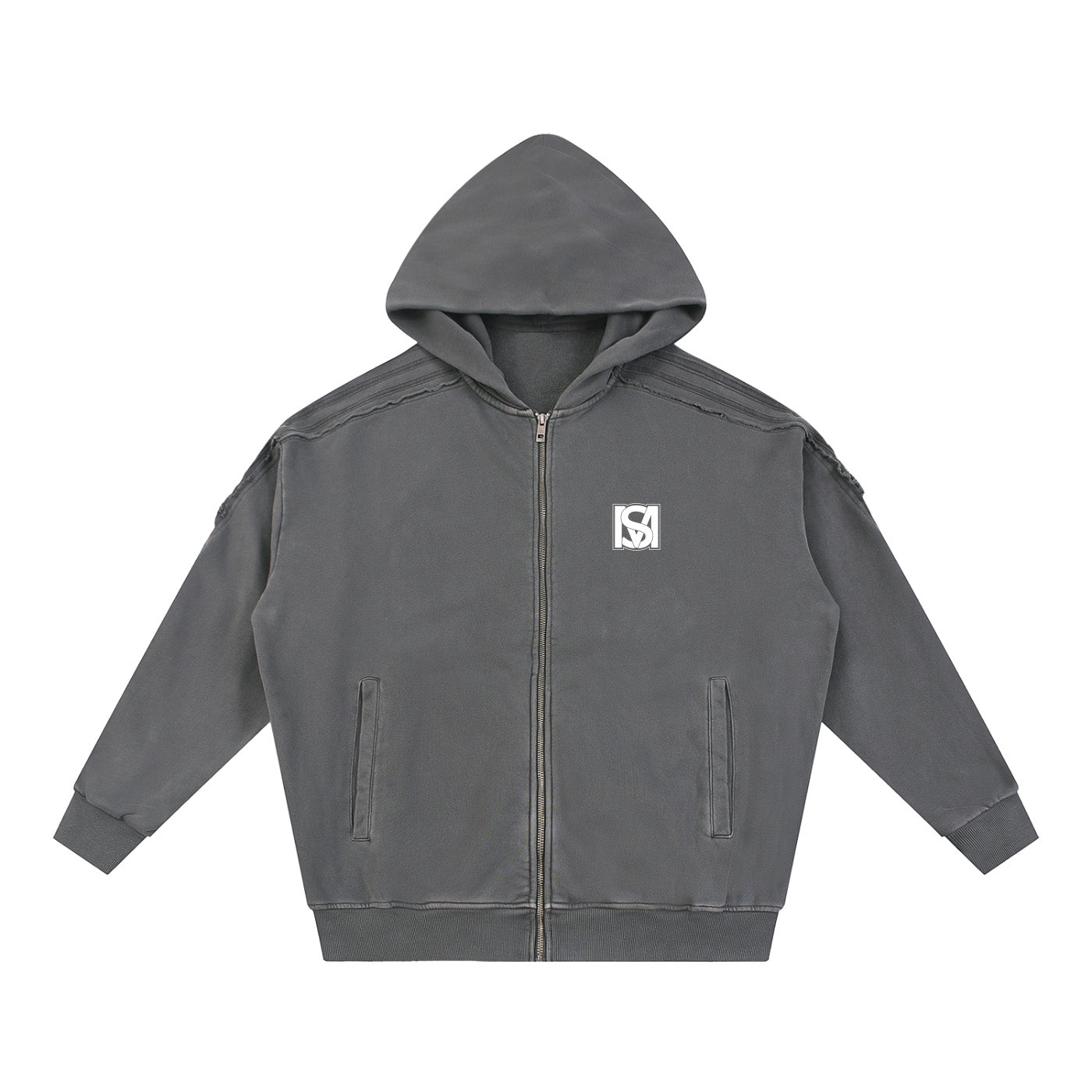 SM Arc Hoodie charcoal black
