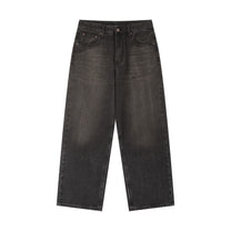 SM Archive Fade Denim Jeans black front