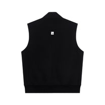 SM Sig. Clubhouse Zip Vest black back