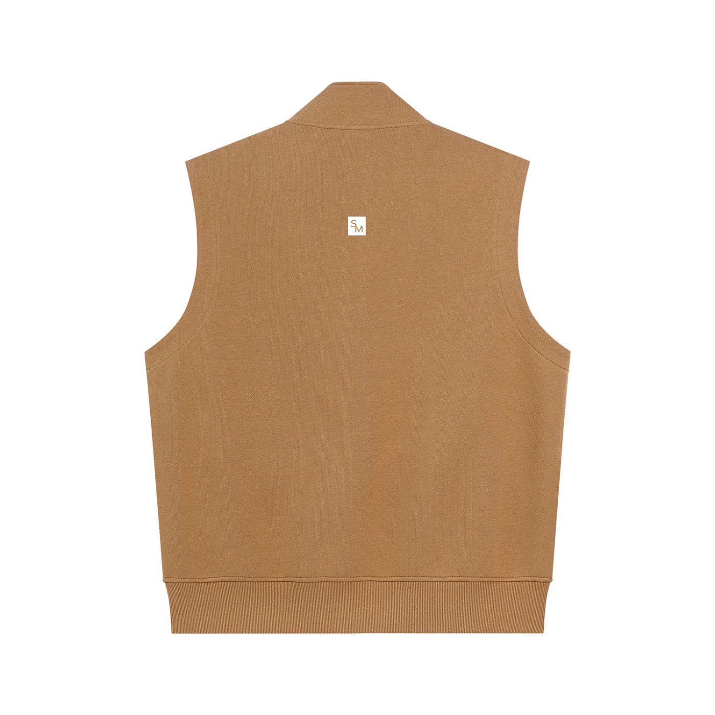 SM Sig. Clubhouse Zip Vest whiskey back