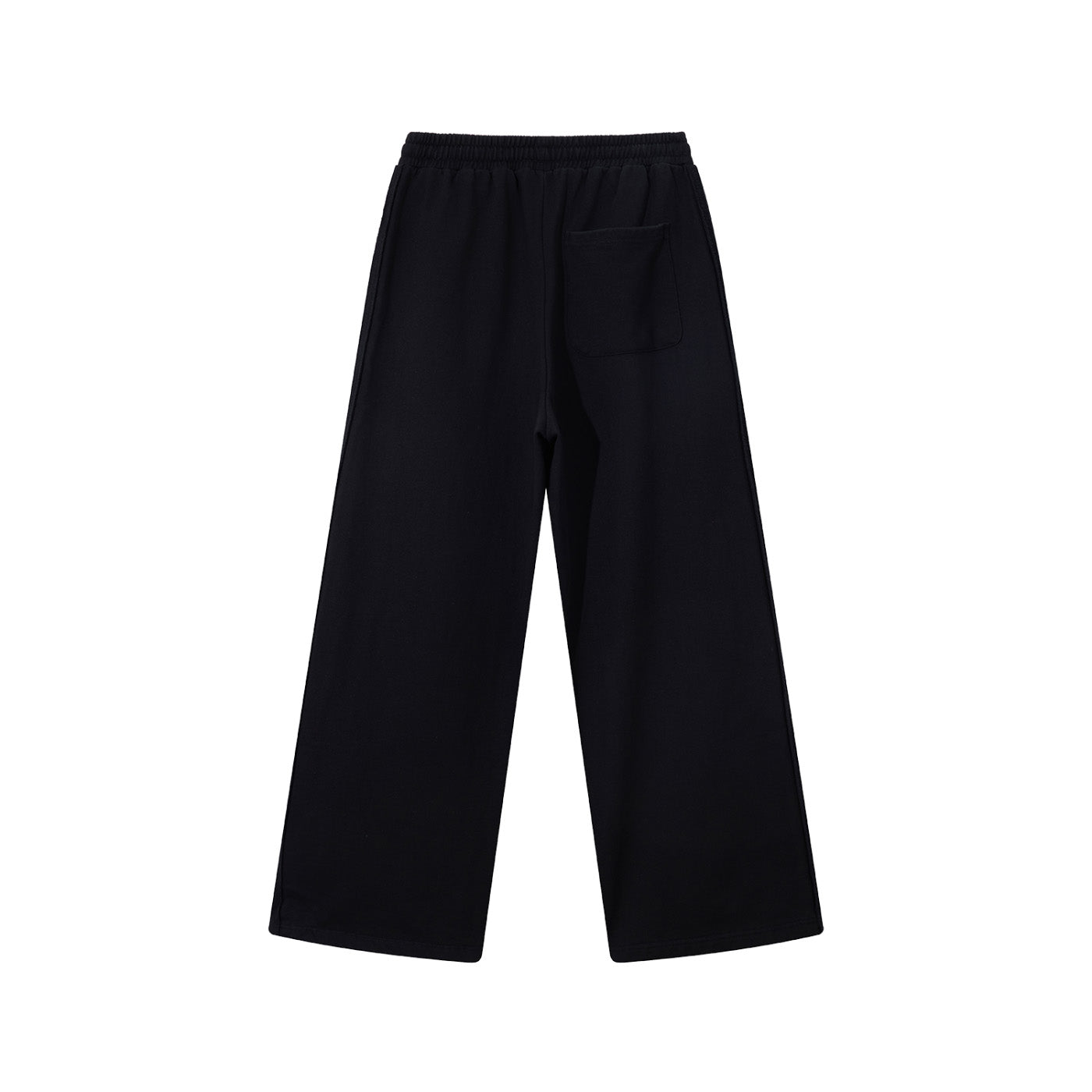 SM Contour Line Sweatpants black back