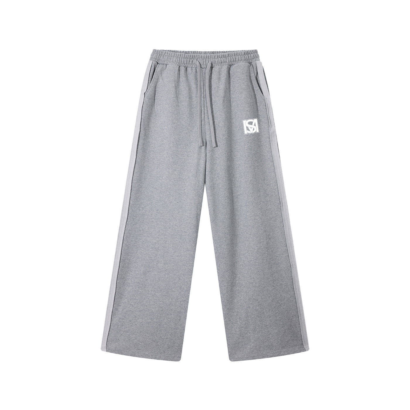 SM Contour Line Sweatpants grey front