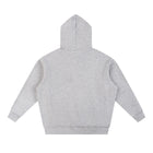 SM Contour Line Zip Hoodie grey back