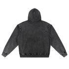 SM Denim Wash Hoodie midnight black back