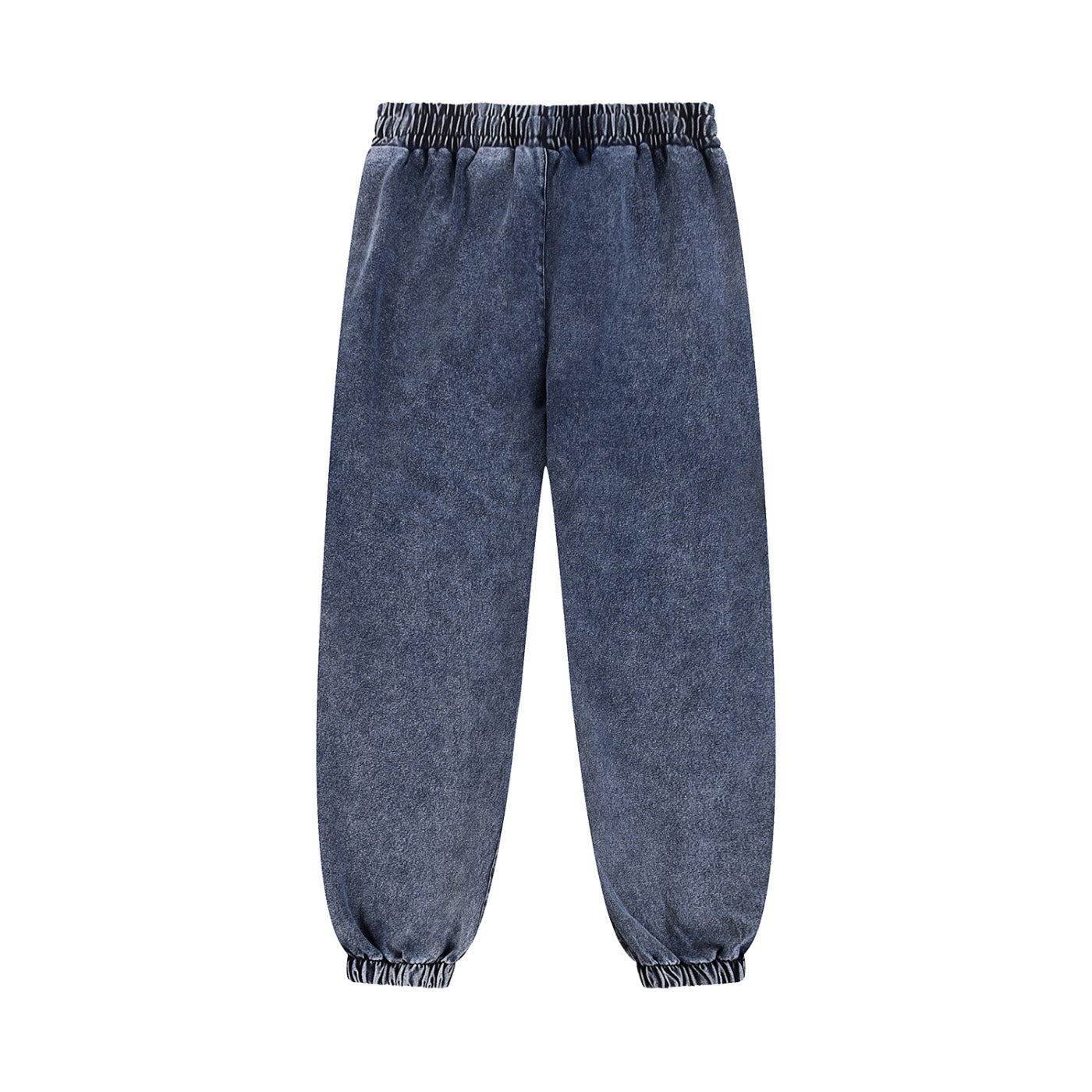 SM Denim Wash Sweatpants navy front
