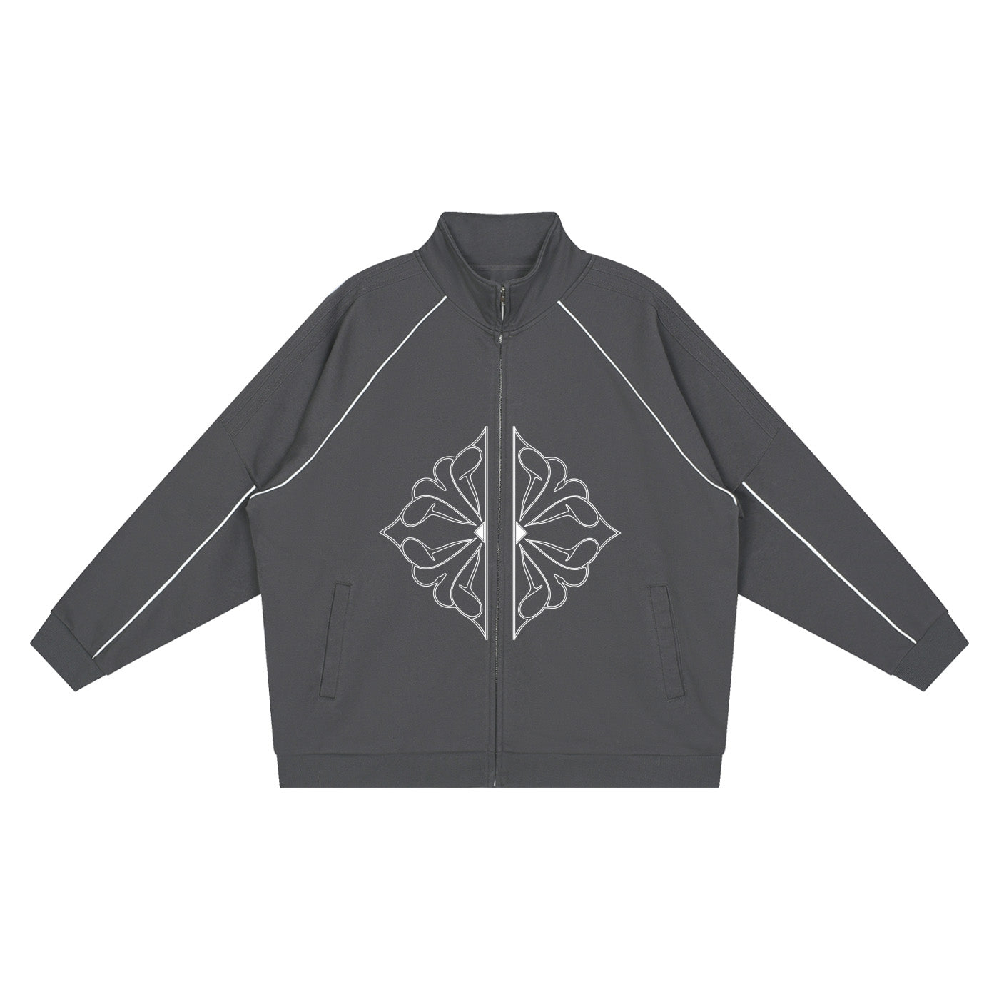 SM Fleur Eclipse Jacket charcoal front