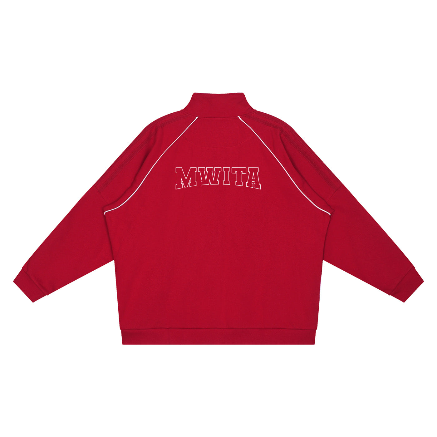 SM Fleur Eclipse Jacket crimson back