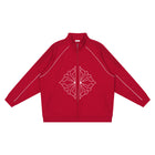 SM Fleur Eclipse Jacket crimson front