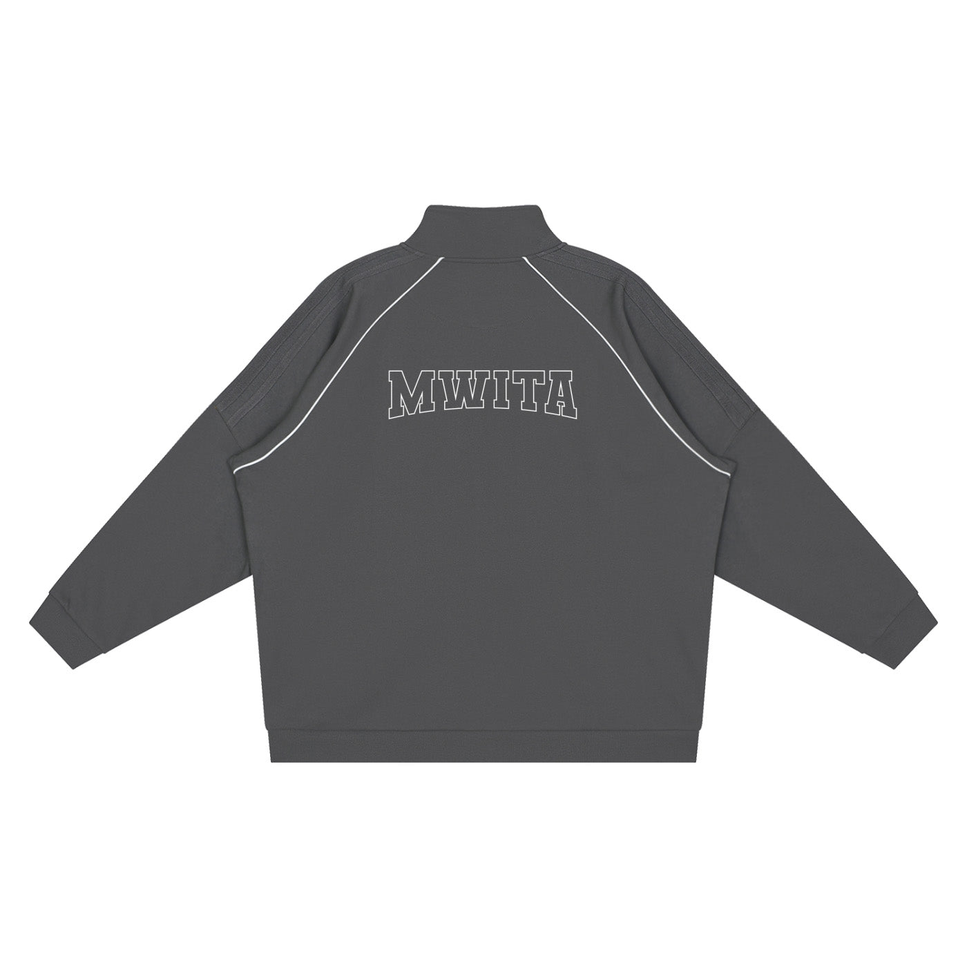 SM Fleur Eclipse Jacket charcoal back