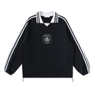 SM Royal Emblem Panel Sweatshirt black front