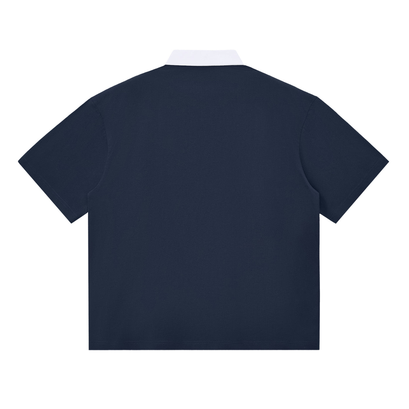 SM Royal Emblem Polo T-shirt navy back