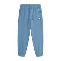 SM Sig. Fleece Joggers slate blue front