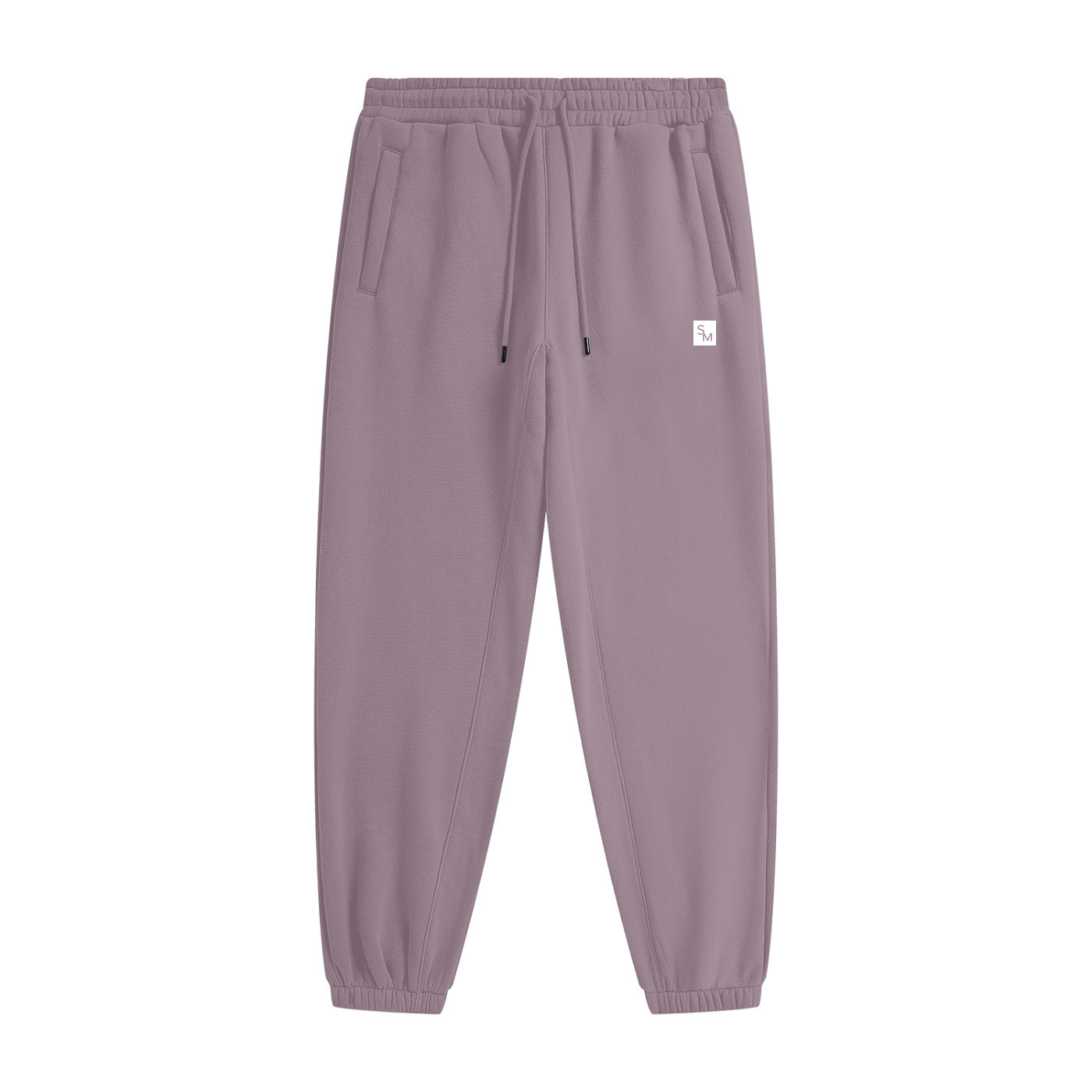 SM Sig. Fleece Joggers purple ash front
