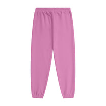 SM Sig. Fleece Joggers pink back