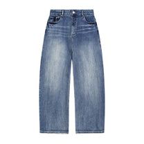 SM Heritage Wide Denim Jeans front blue
