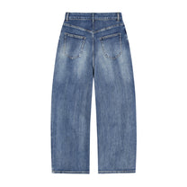 SM Heritage Wide Denim Jeans blue back