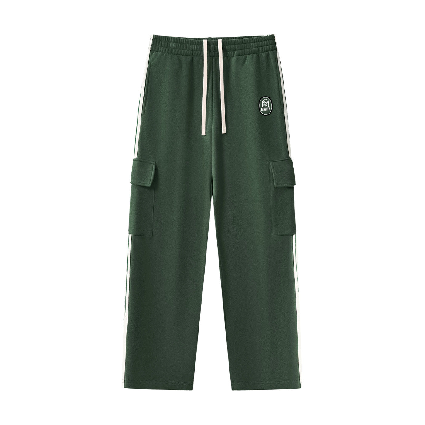 SM Insignia Utility Sweatpants green front