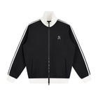 SM Insignia Contrast Trim Jacket black front