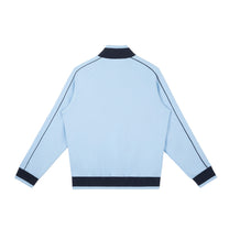 SM Insignia Trim Track Jacket sky blue back