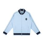 SM Insignia Trim Track Jacket sky blue front
